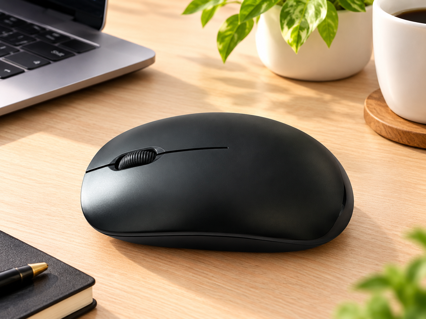 New Touch Wireless Mouse front view